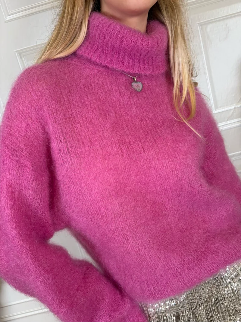 Pull nuvoletta collo alto - Philia Loft