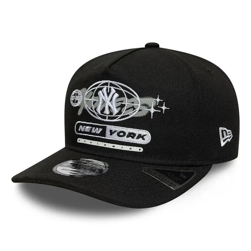 New York Yankees MLB Graphic Black 19TWENTY Adjustable Cap