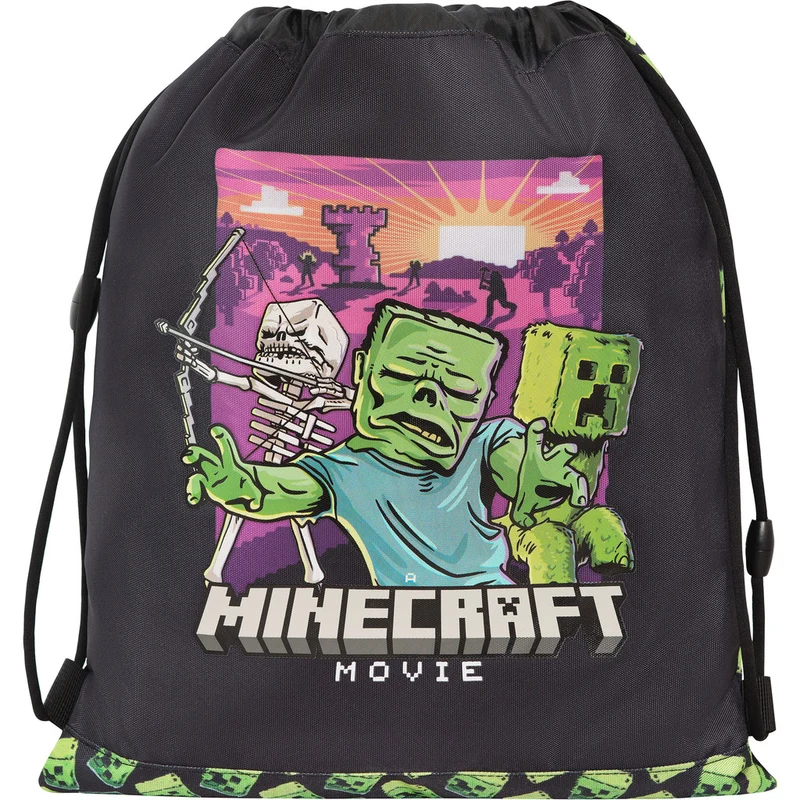 Zaino Coulisse Minecraft