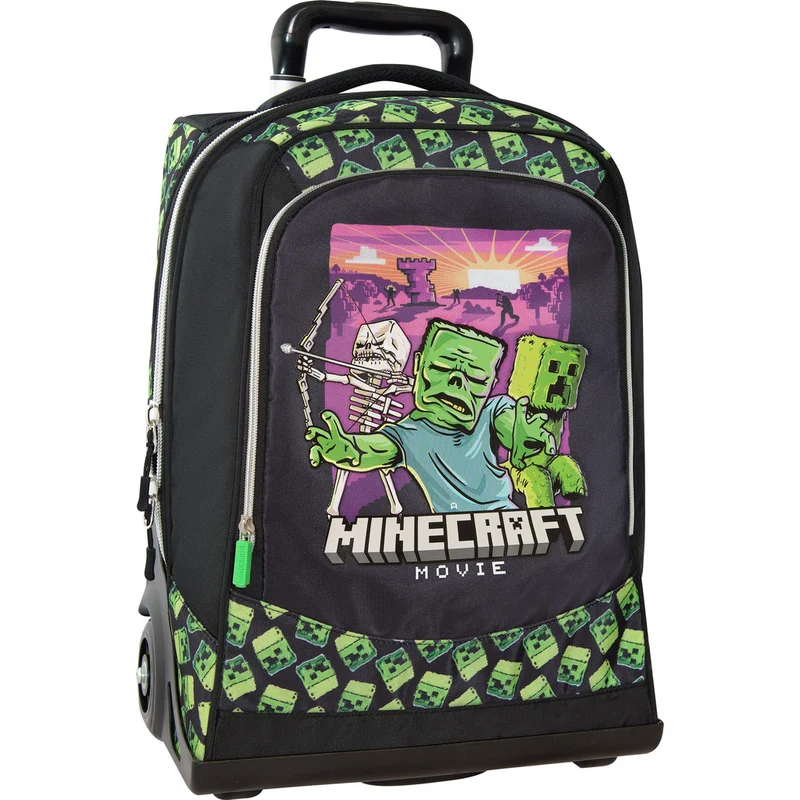 Zaino Trolley Premium Minecraft