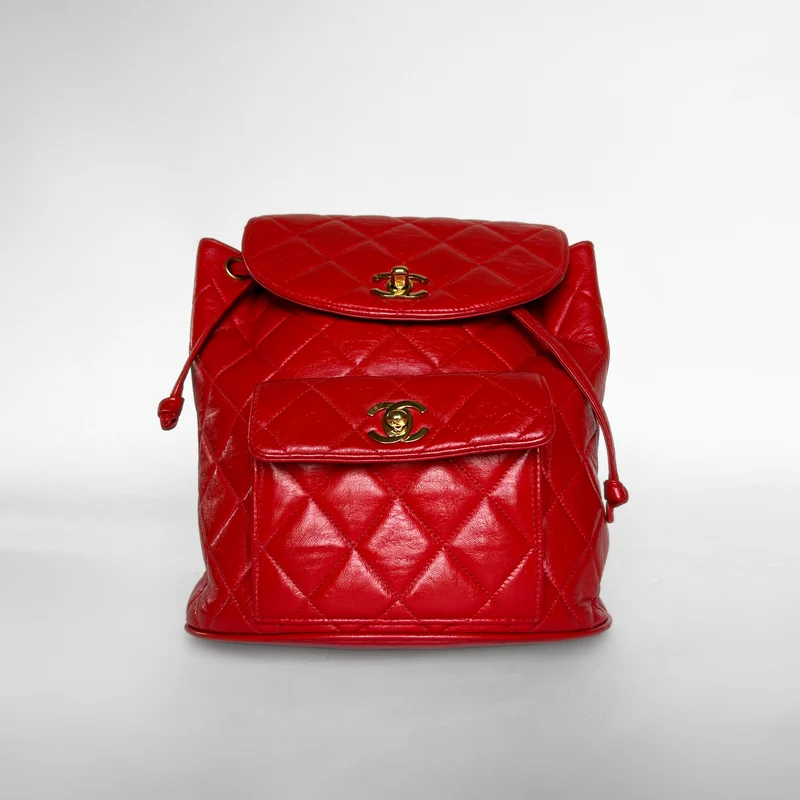 Chanel Duma Zaino in pelle di agnello