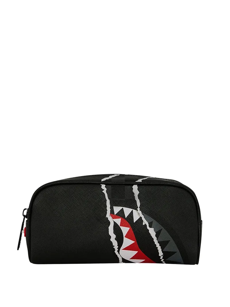 Sprayground Pochette Sprayground Center Rip Revealing Check Pouch - Grigio/Nero