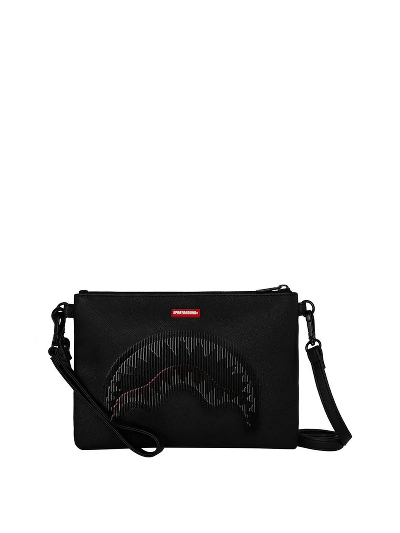 Sprayground Borsa Pochette Sprayground Disappearing Shark Crossover Clutch - Fantasia