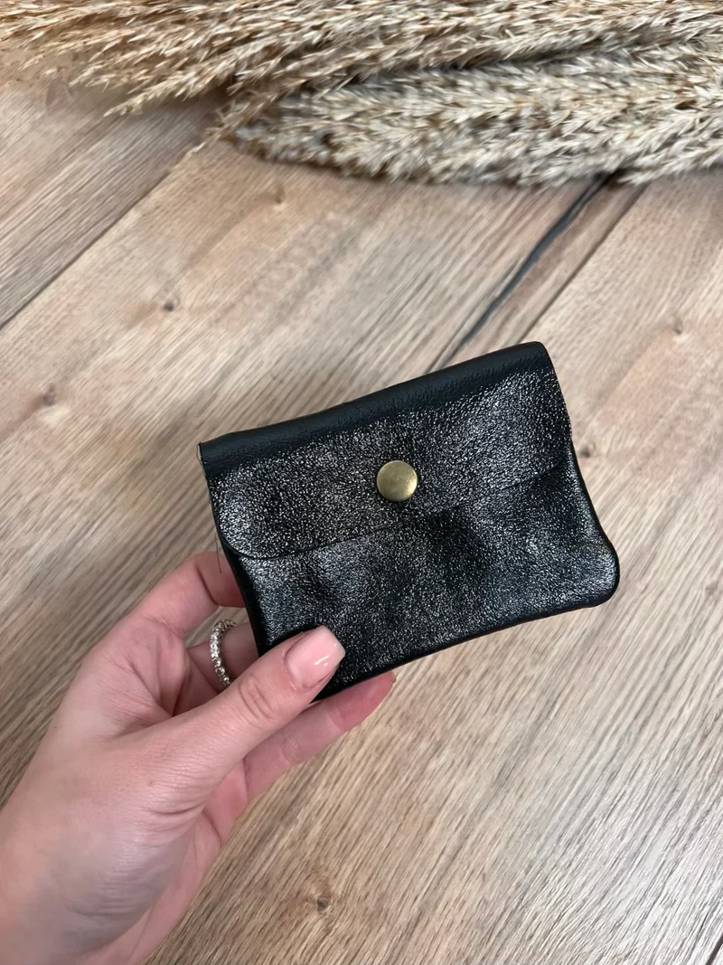 Portafoglio a bustina mini lurex- Hola Selection