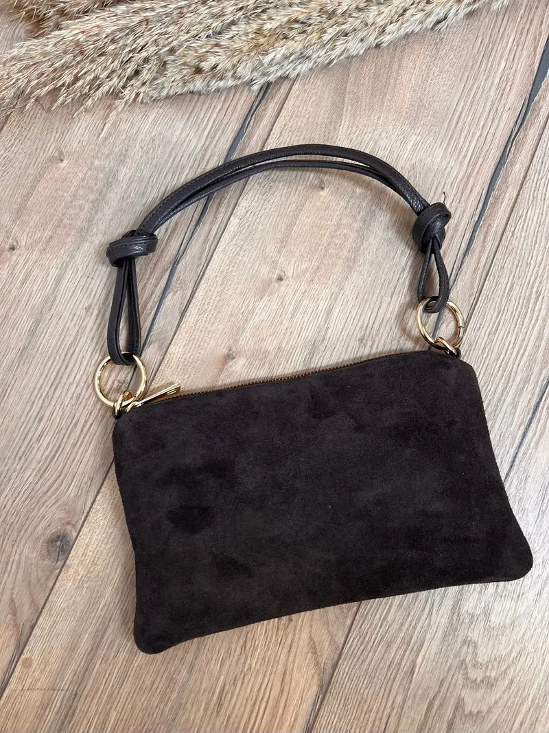 Pochette anelli camoscio - Hola selection