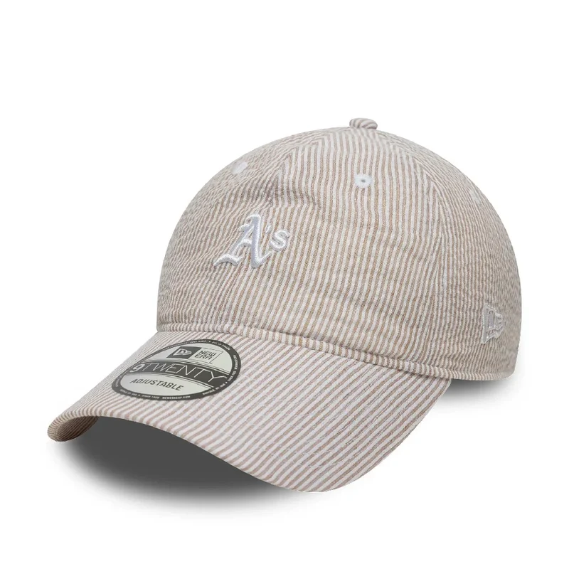 Athletics MLB Seersucker Light Beige 9TWENTY Adjustable Cap