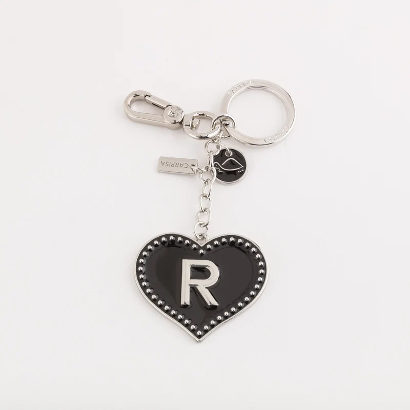 Portachiavi Metallo Donna - Heart letters keycha