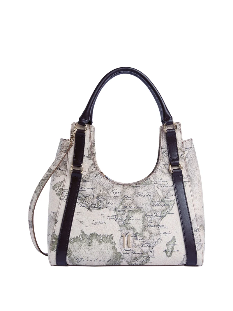 Alviero Martini Borsa sottospalla 1°Classe Country Geo Tortora