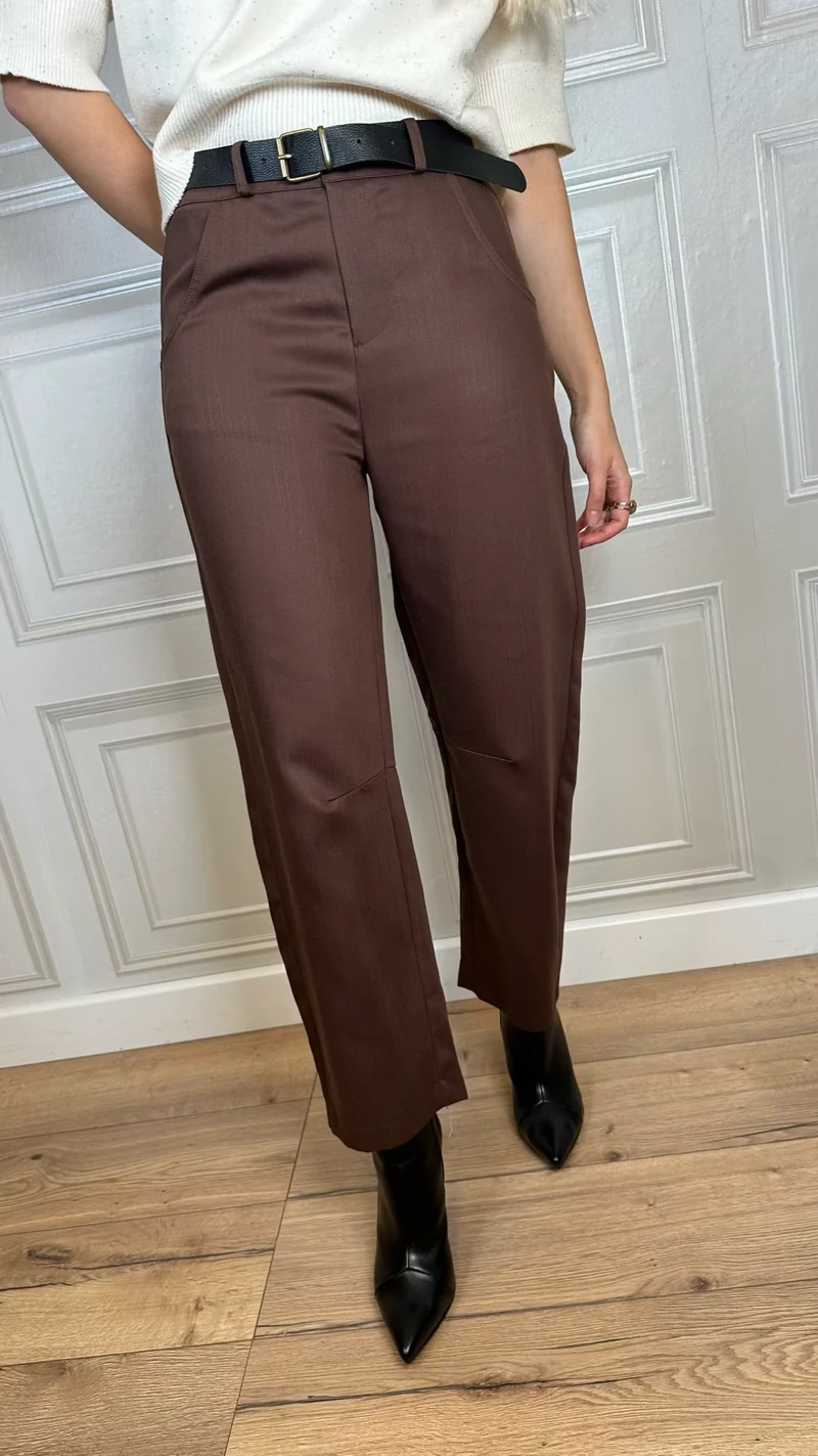 Pantalone carrot cintura - Vicolo