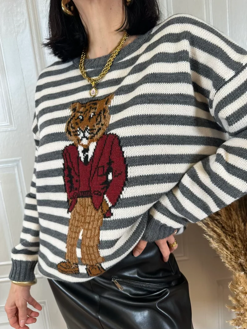 Pull righe tigre - Haveone