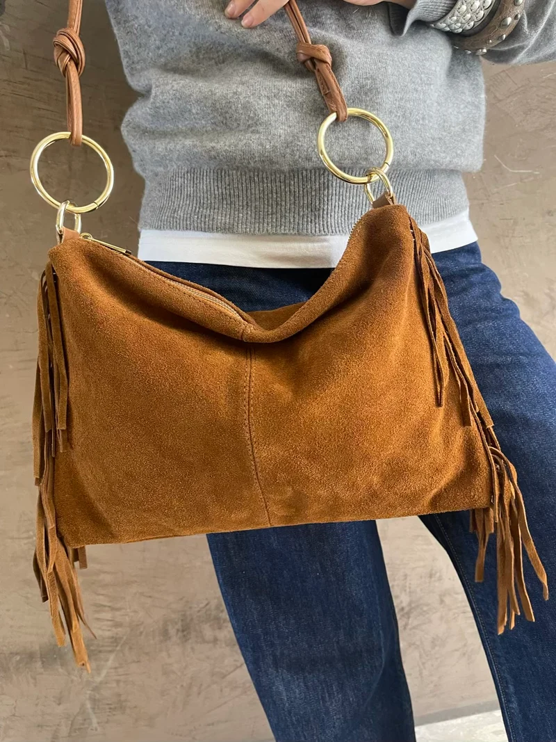 Borsa suede Jane - Hola Selection
