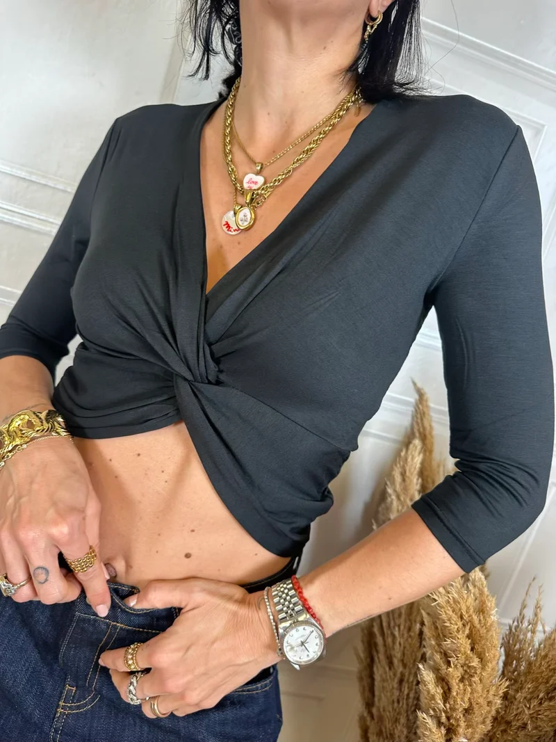 Maglia nodo crop - SusyMix