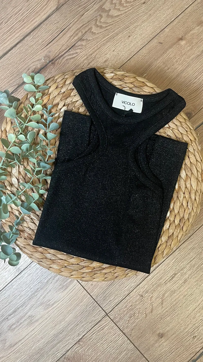 Canotta super vogatore lurex - Vicolo