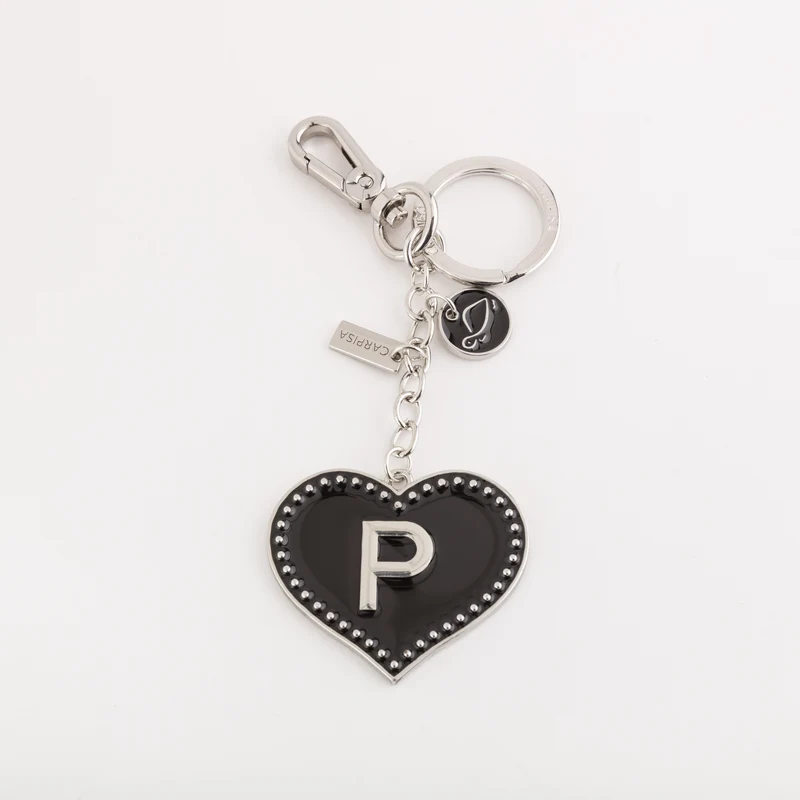 Portachiavi Metallo Donna - Heart letters keycha