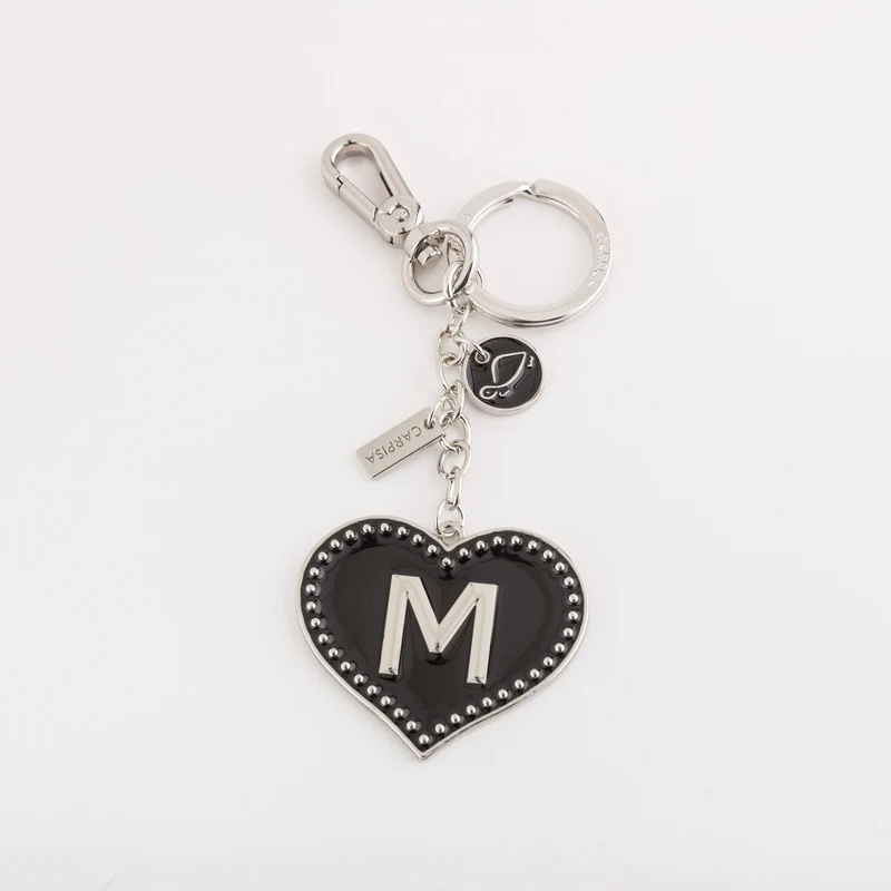 Portachiavi Metallo Donna - Heart letters keycha