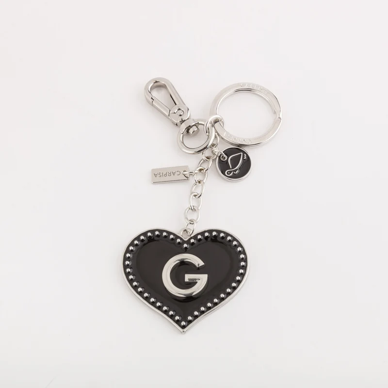 Portachiavi Metallo Donna - Heart letters keycha