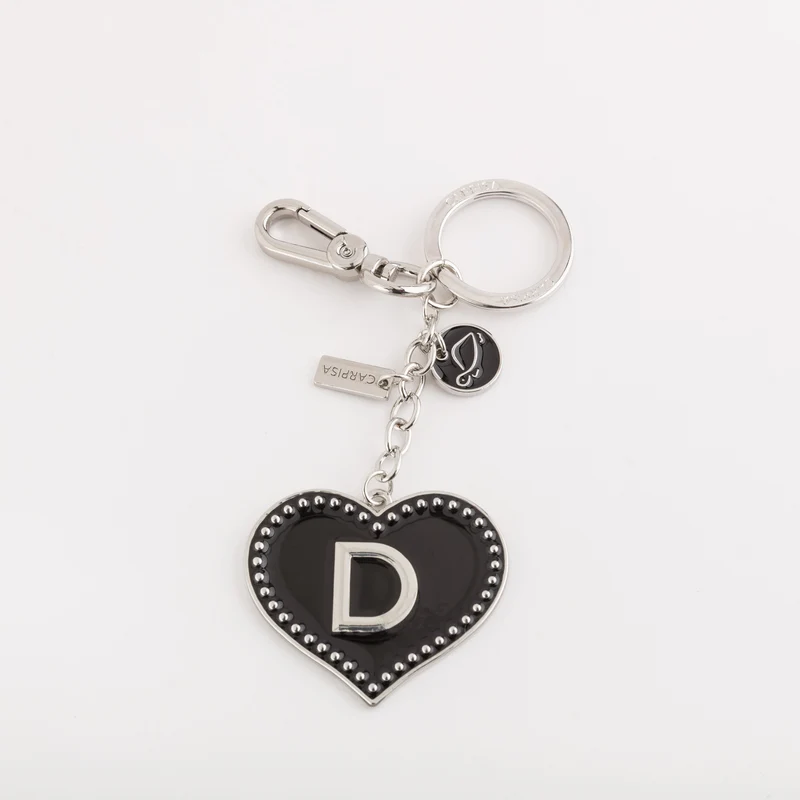 Portachiavi Metallo Donna - Heart letters keycha