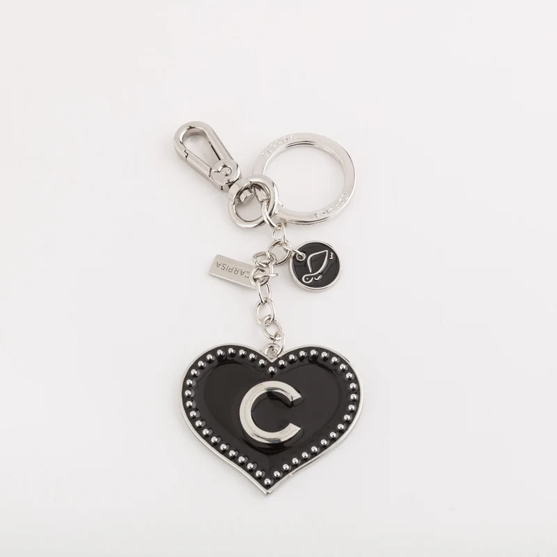 Portachiavi Metallo Donna - Heart letters keycha