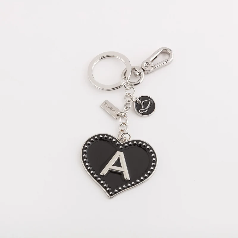 Portachiavi Metallo Donna - Heart letters keycha