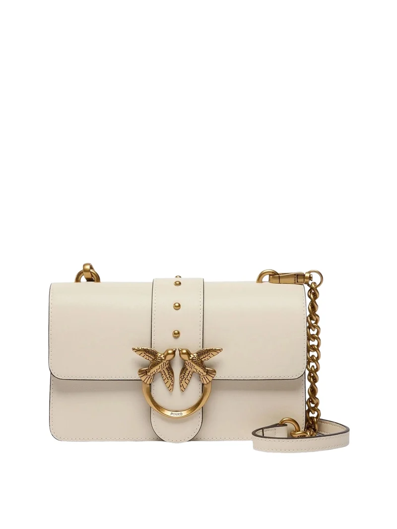 Pinko Borsa A Tracolla Pinko Love One Mini St. Small B. Vit Bianco