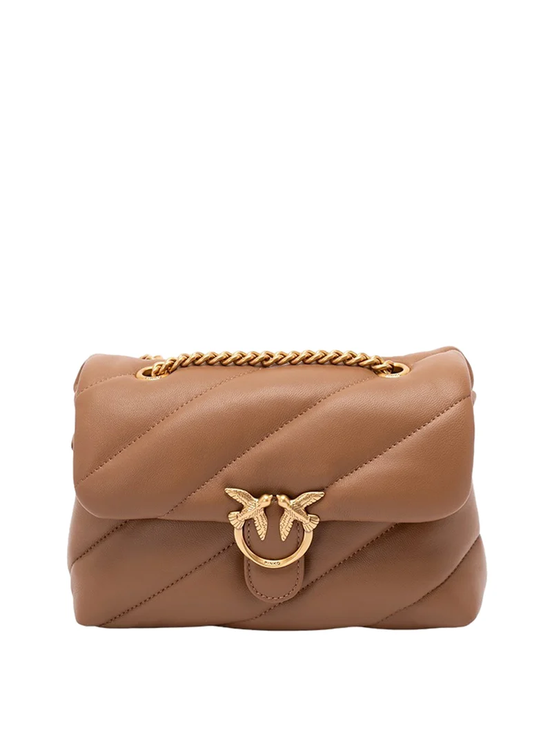 Pinko Borsa A Tracolla Pinko Love Puff Mini Small B. Sheep Marrone