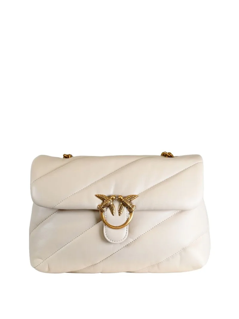 Pinko Borsa A Tracolla Pinko Love Puff Classic Small Bianco