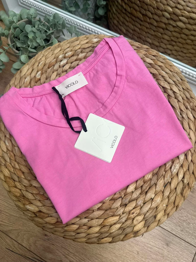 T-shirt basic ripresine - Vicolo