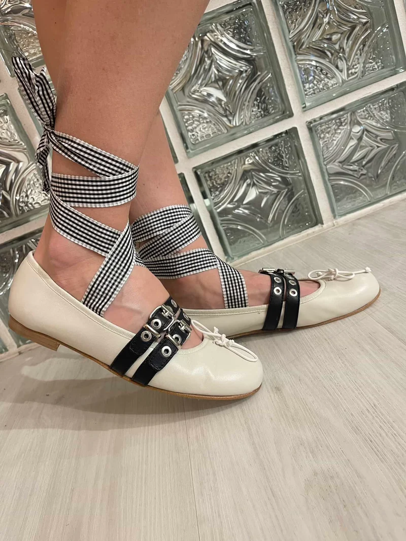 Ballerina burro con nastri - Ovye