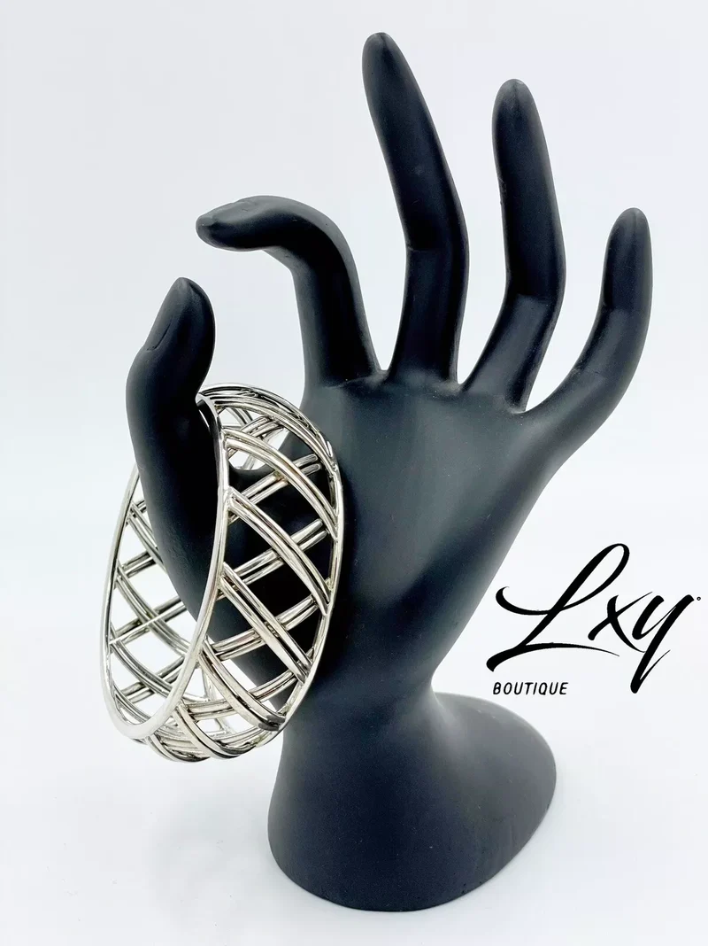 Bracciale Tiffany & Co. Paloma Picasso Villa Trellis usato in argento sterling