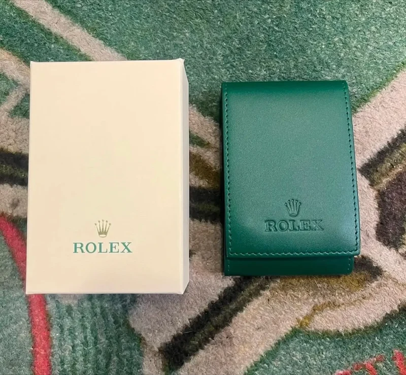 Custodia da viaggio Rolex autentica e mai indossata
