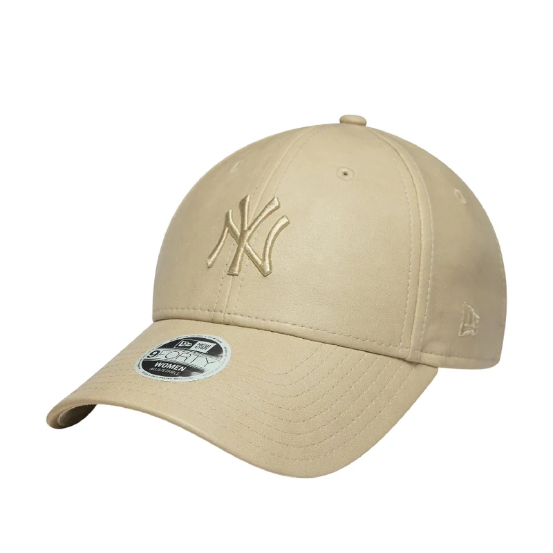 New York Yankees Womens MLB PU Light Beige 9FORTY Cap