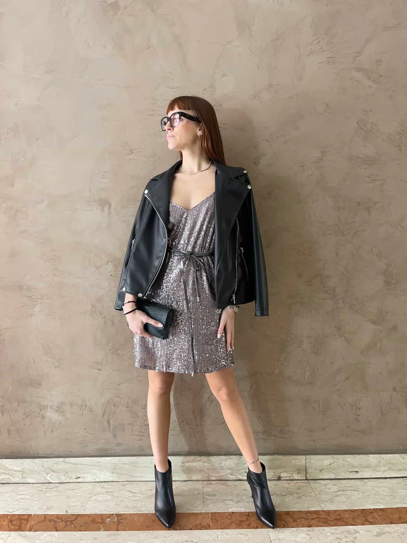 Vestito corto paillettes - You Decide
