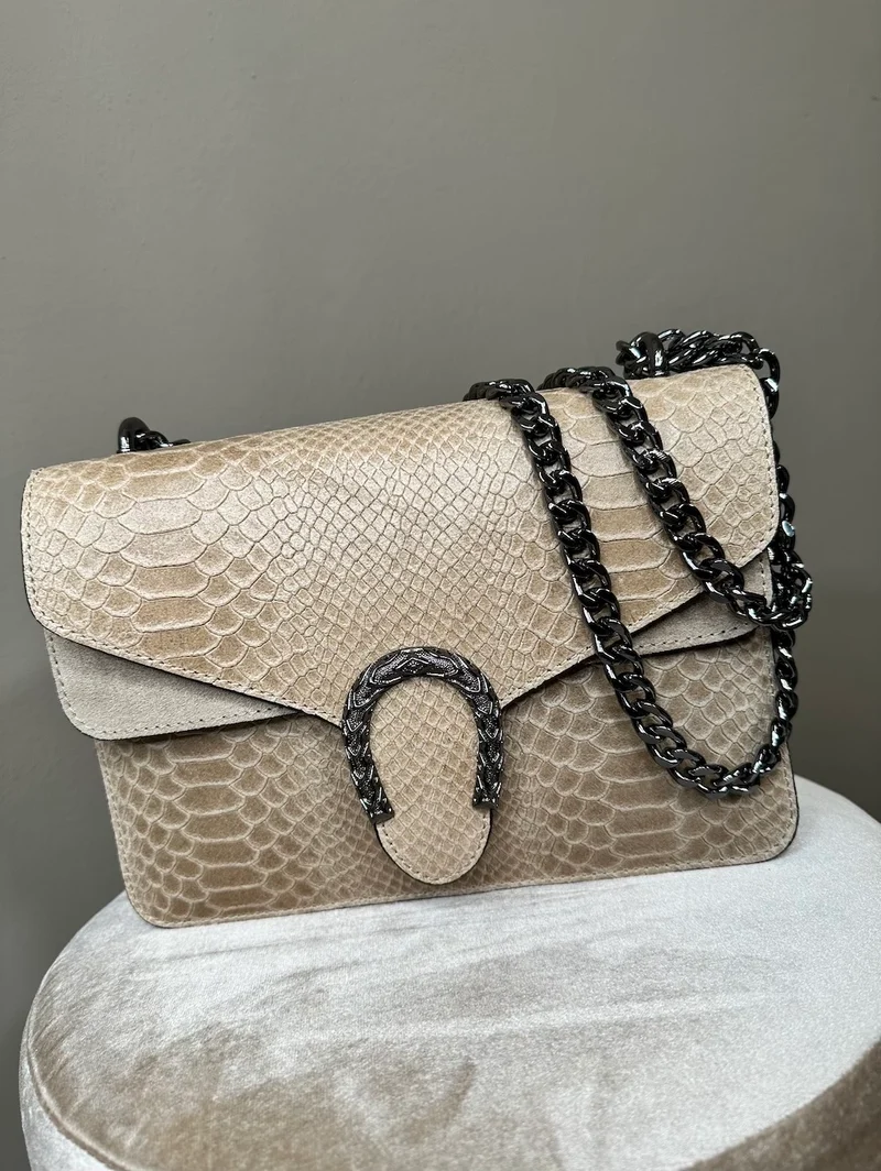 Borsa in pelle con ferro di cavallo - Hola selection
