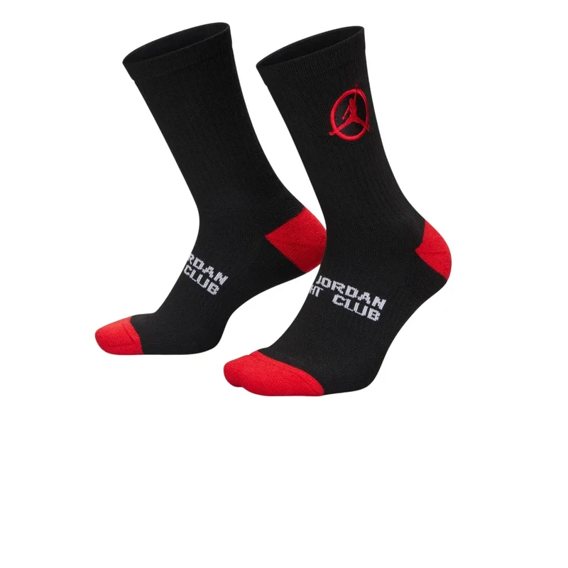 Flight Club Cushioned Crew Socks Black