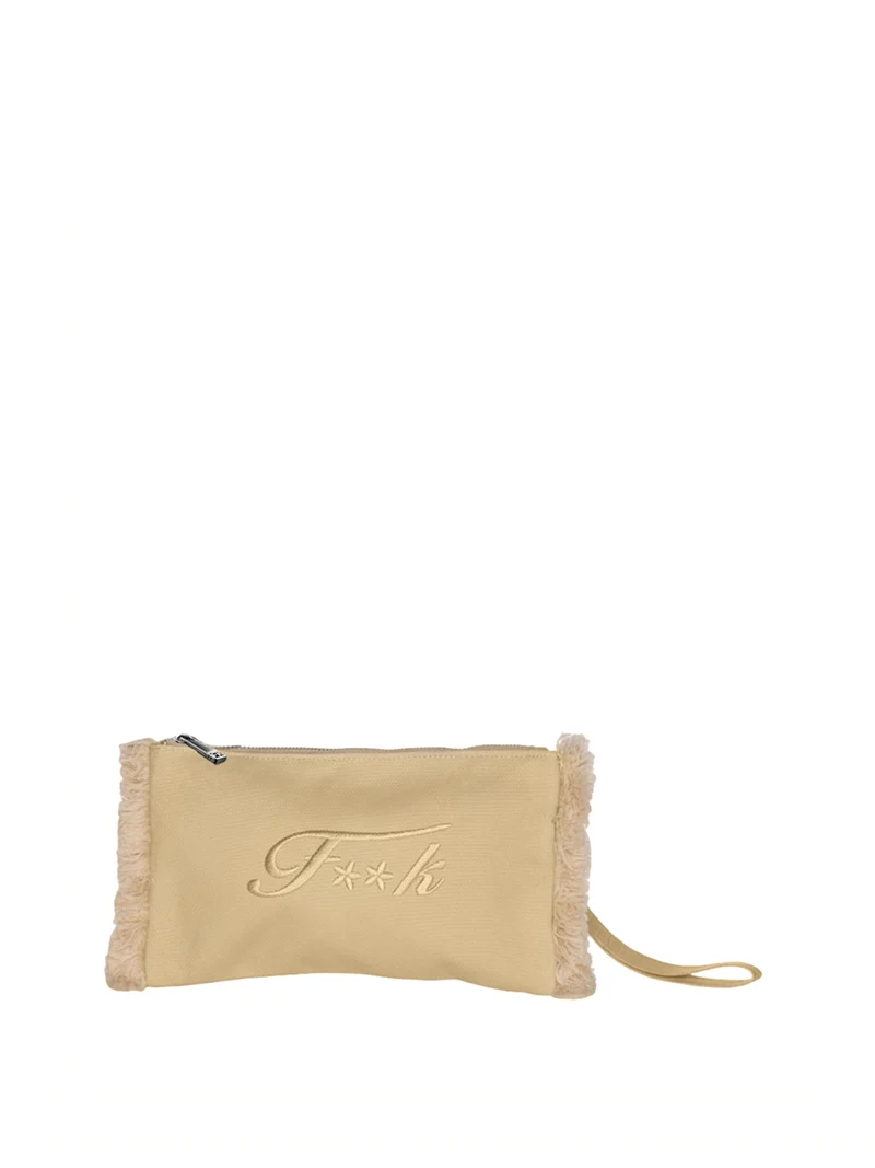 F**k Mini Pochette F**K - Beige