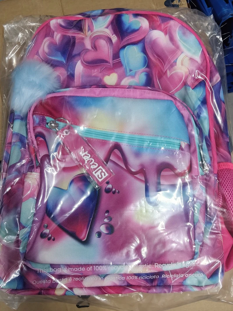 ZAINO DOPPIO SCOMPARTIMENTO SJ EVER PINK BEAT