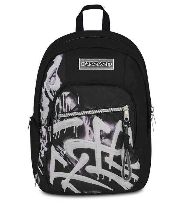ZAINO DUAL DETACH PLUMPLY LINE BOY NERO