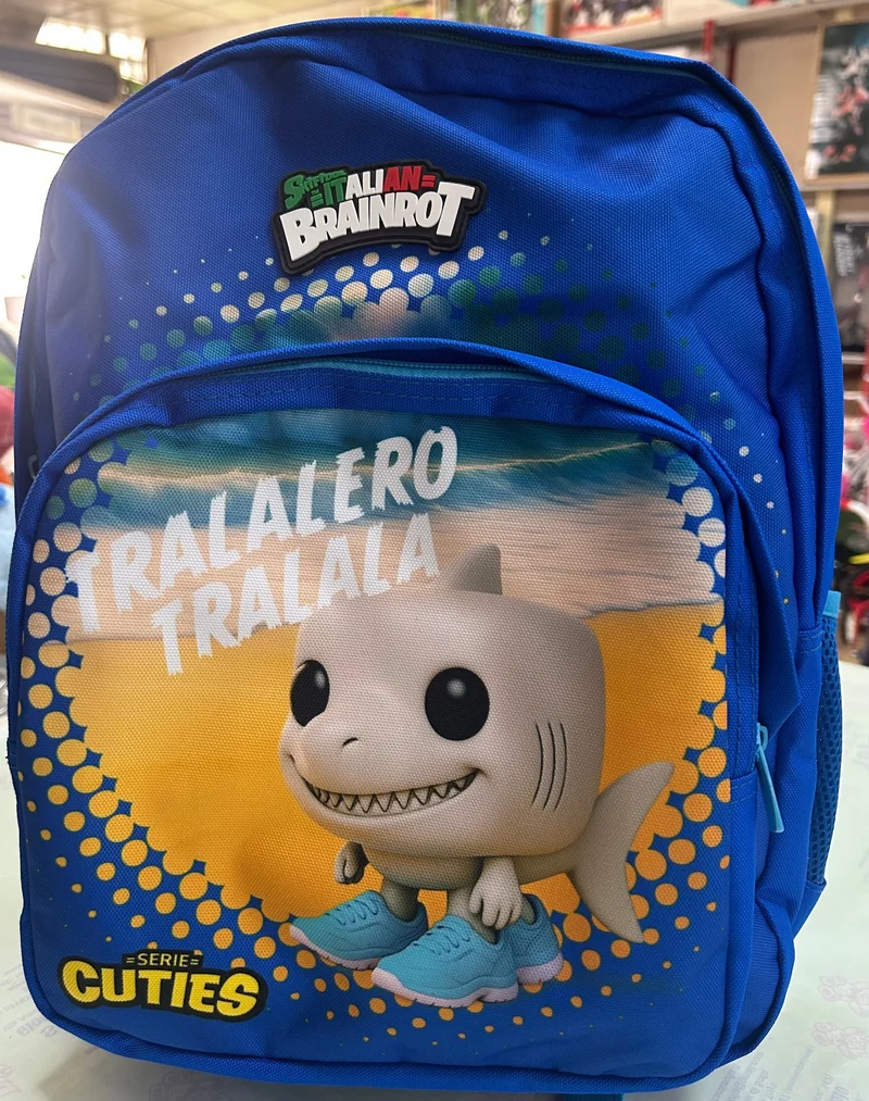 ZAINO SKIFIDOL BRAINROT TRALALERO TRALALA
