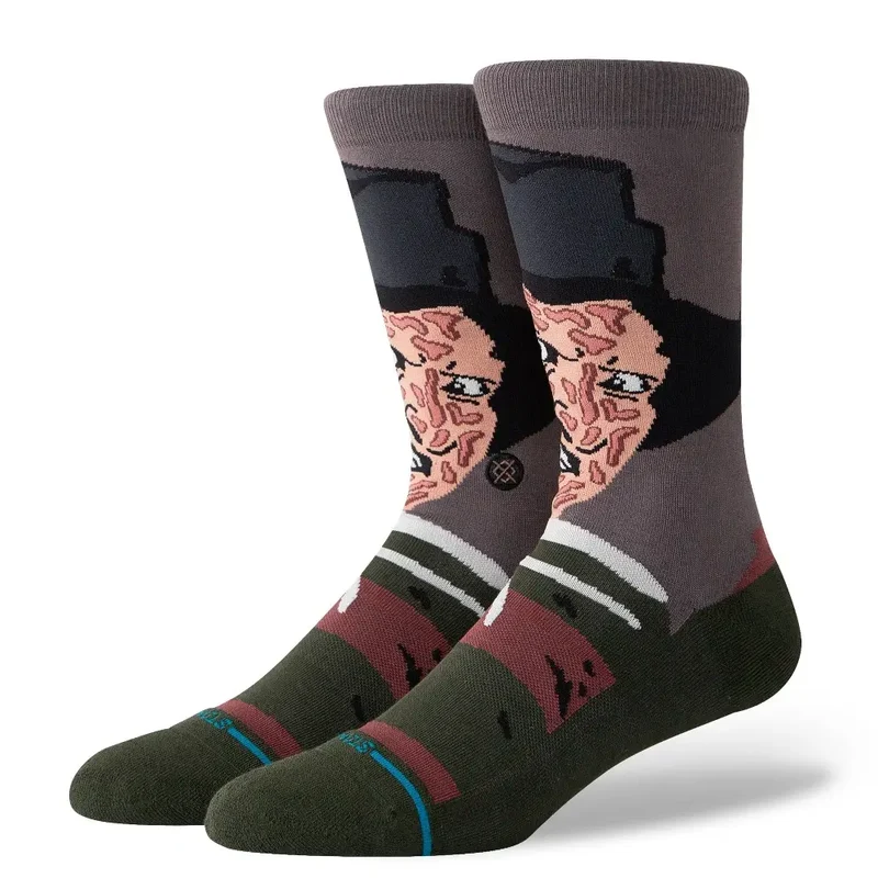 Stance X Halloween Freddy Crew Socks