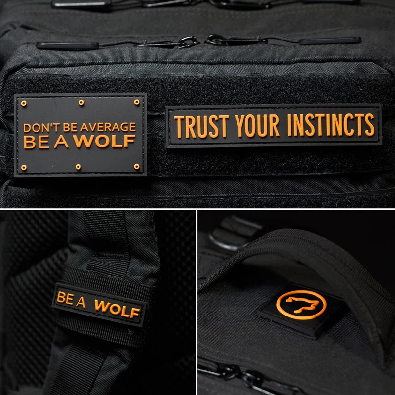Orange 25/35/45 Backpack Patch Kit