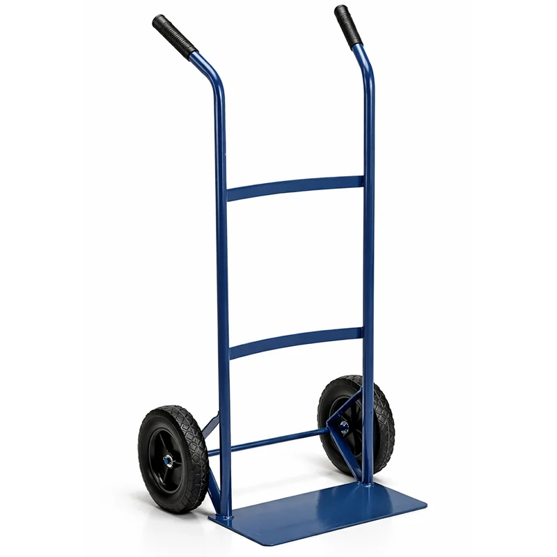 Carrello per Trasporto Portapacchi Struttura Leggera e Ruote Rigide Portata 80kg
