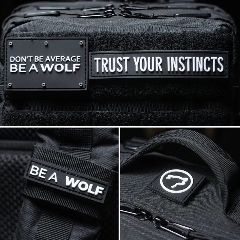 Black 25/35/45 Backpack Patch Kit