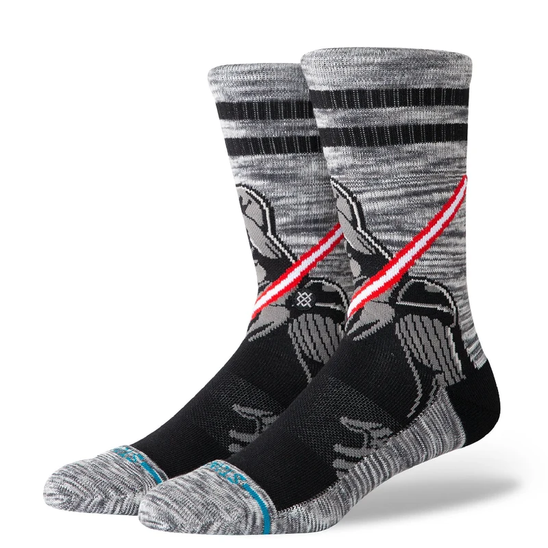 Darth Crew Socks Black