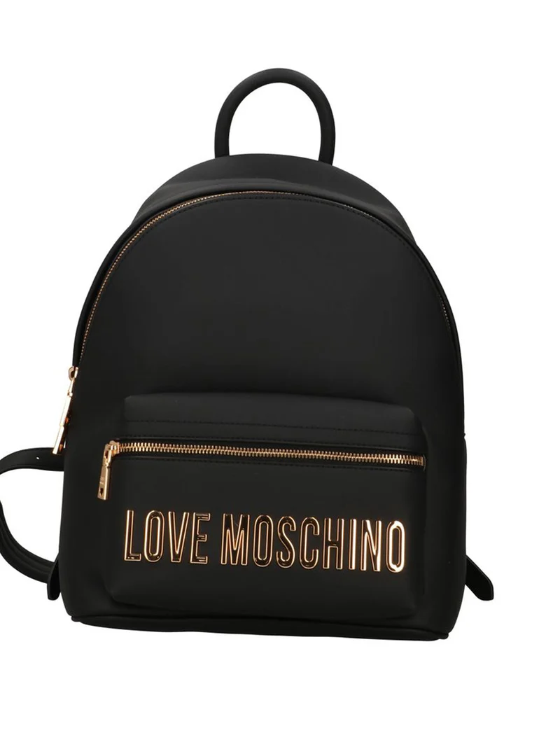 Moschino Zaino Moschino Logo Frontale Nero