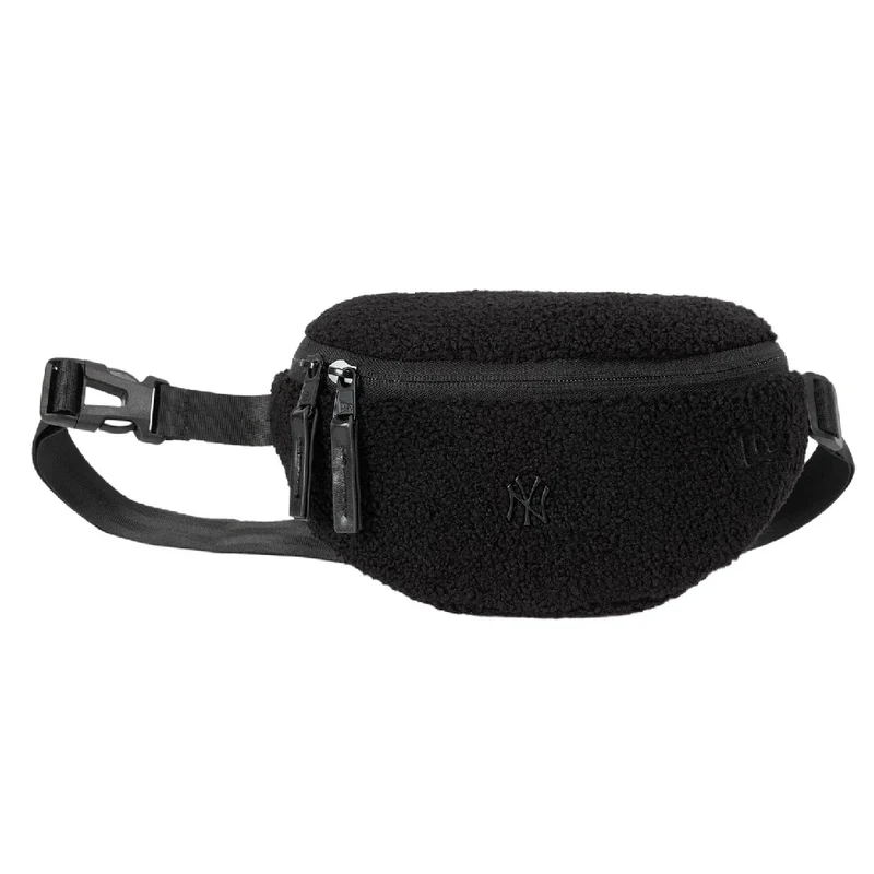 New York Yankees MLB Borg Pin Black Waist Bag