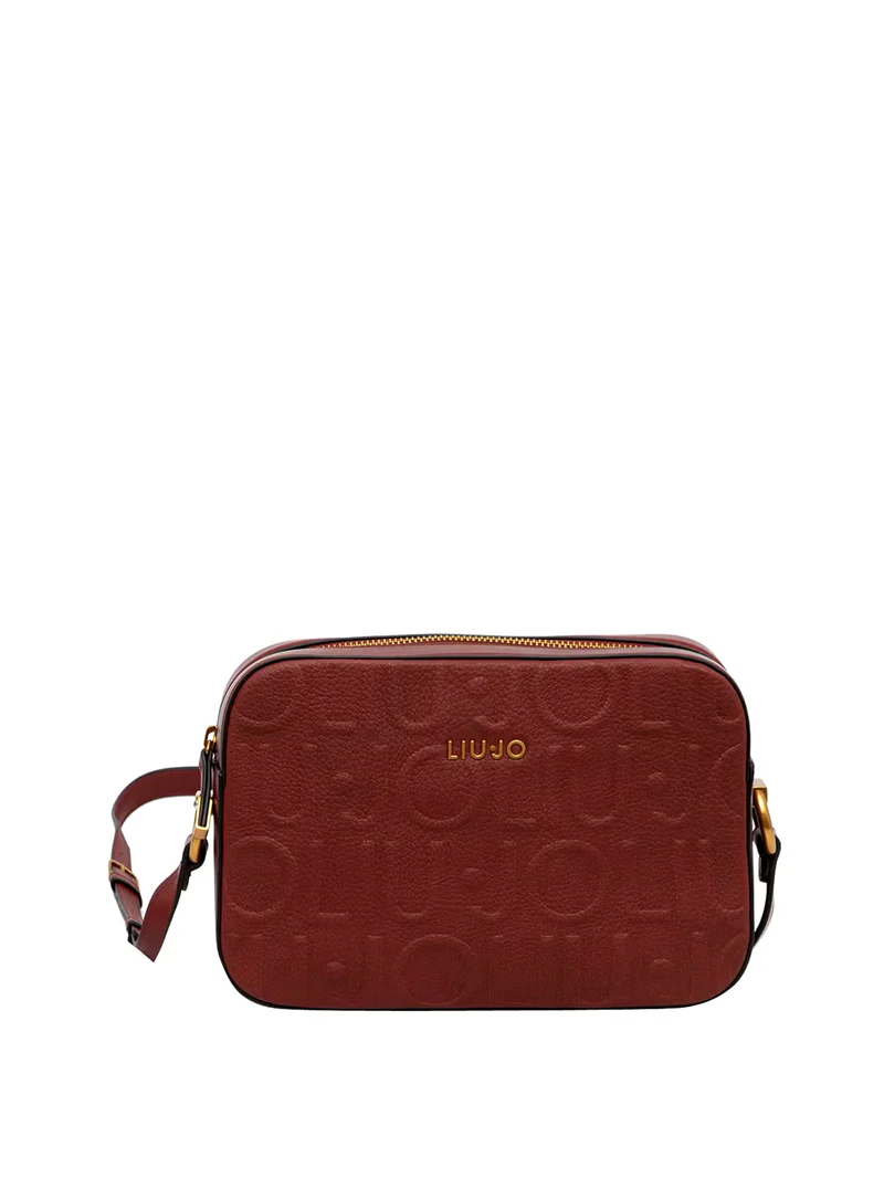 Liu Jo Borsa A Tracolla Liu Jo Logo Frontale Bordeaux