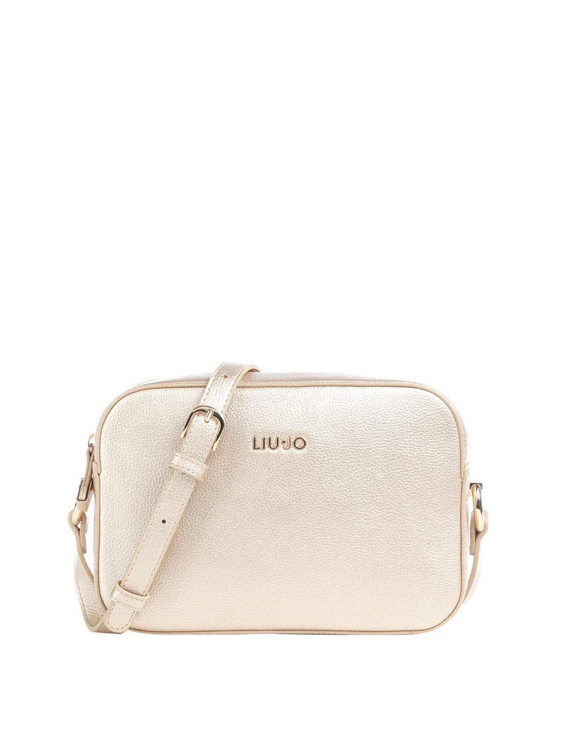 Liu Jo Borsa A Tracolla Liu Jo Logo Frontale Gold