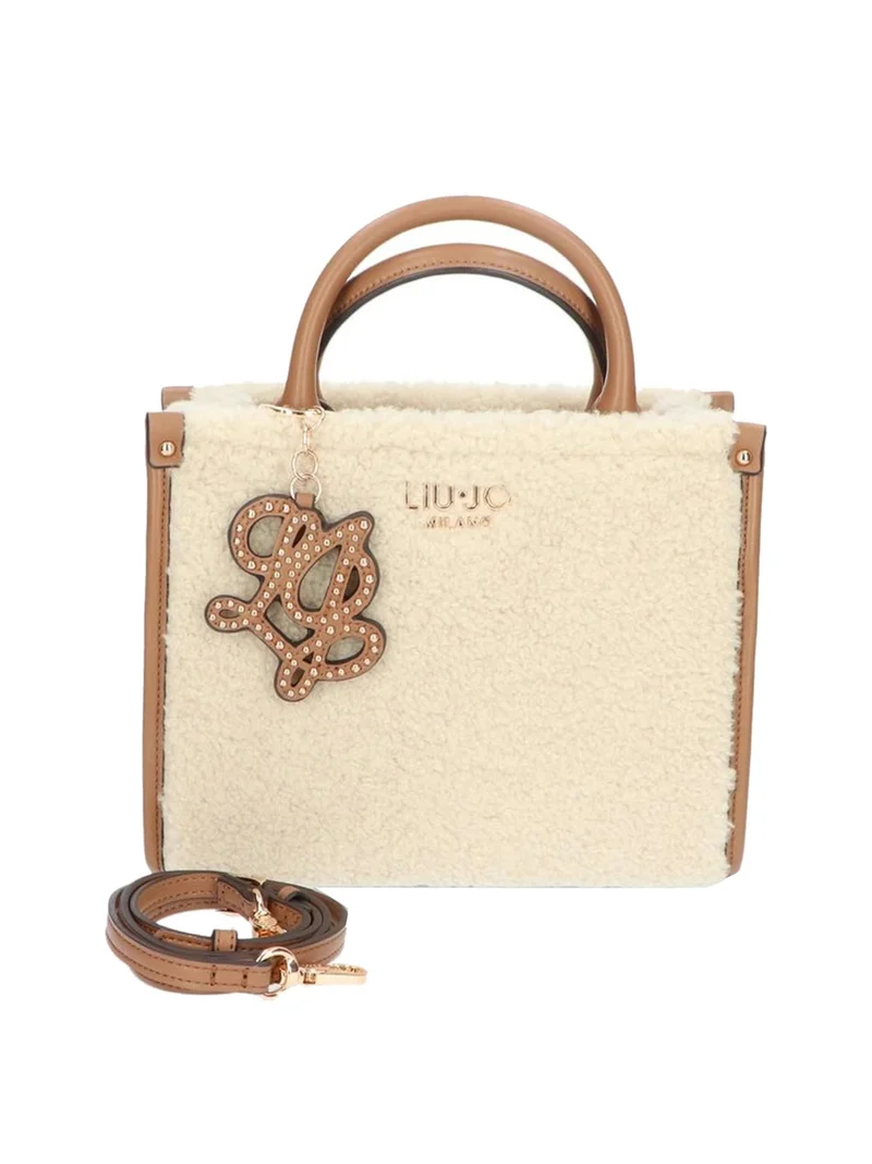 Liu Jo Borsa A Mano Liu Jo Teddy Cream