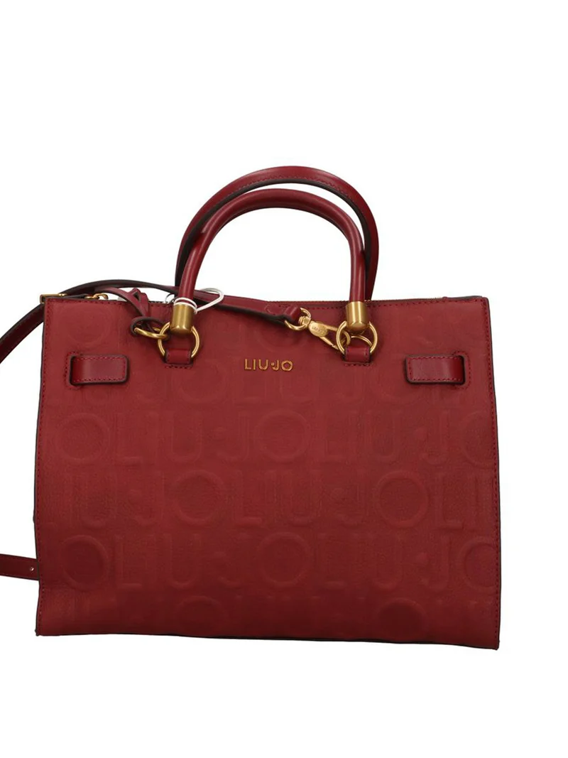 Liu Jo Borsa A Mano Liu Jo Logo Frontale Bordeaux