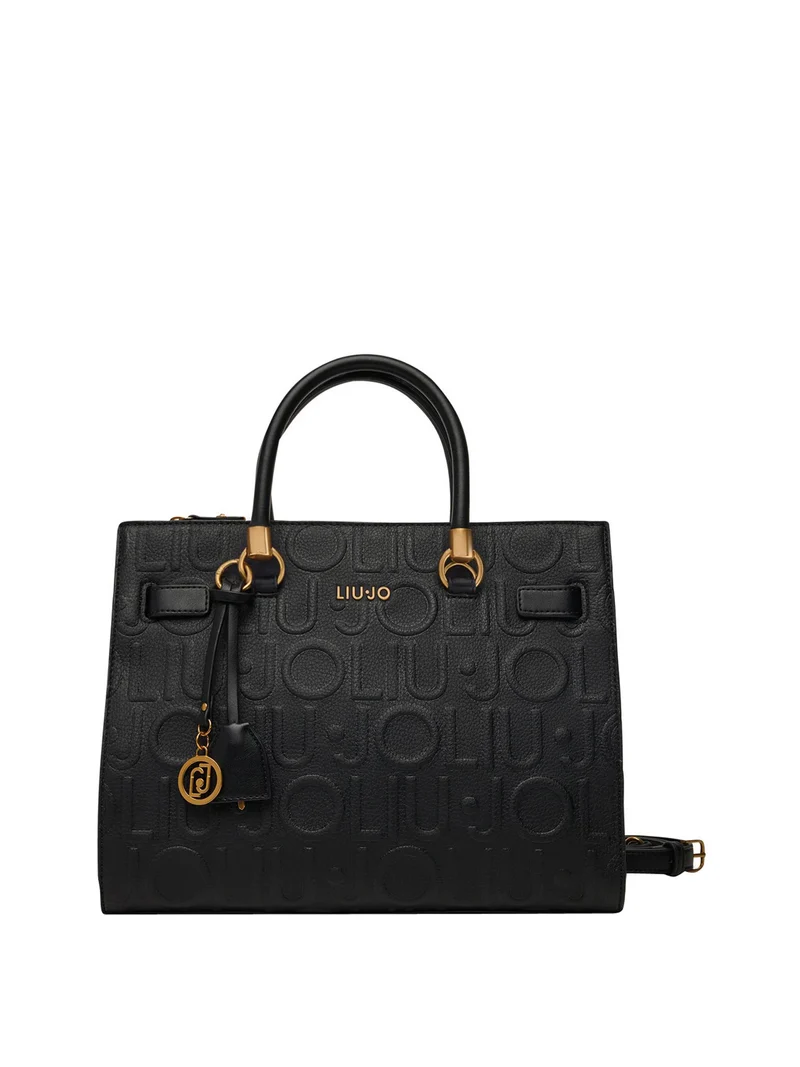Liu Jo Borsa A Mano Liu Jo Logo Frontale Nero